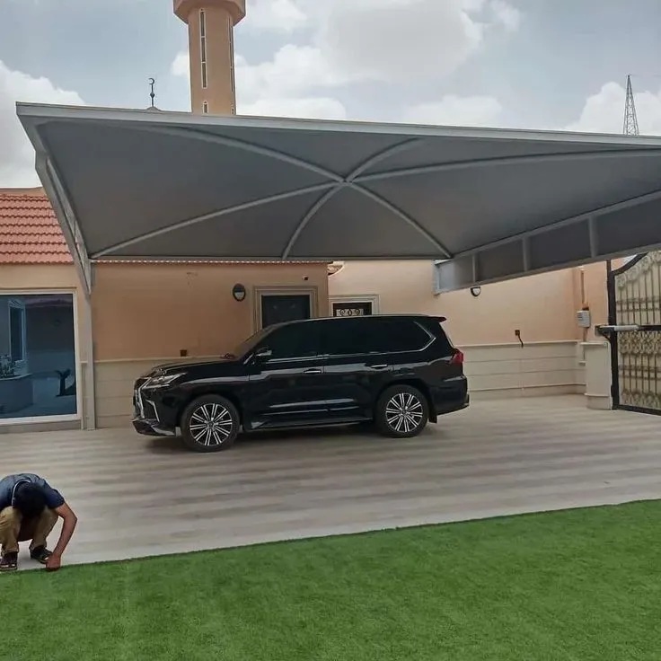 تركيب مظلات سيارات احترافية