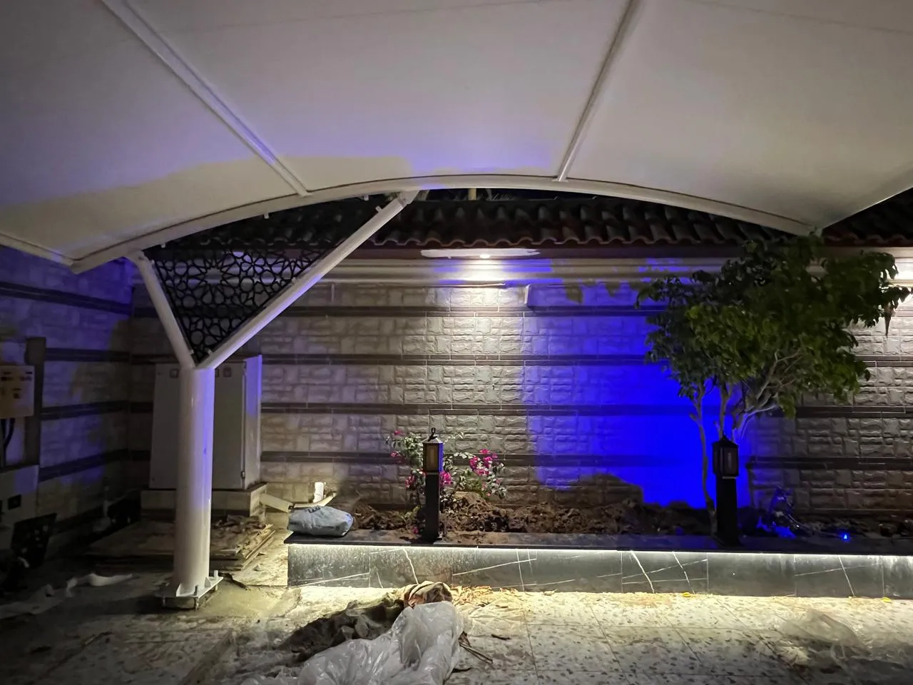 تركيب مظلات مواقف في جدة ومكة 