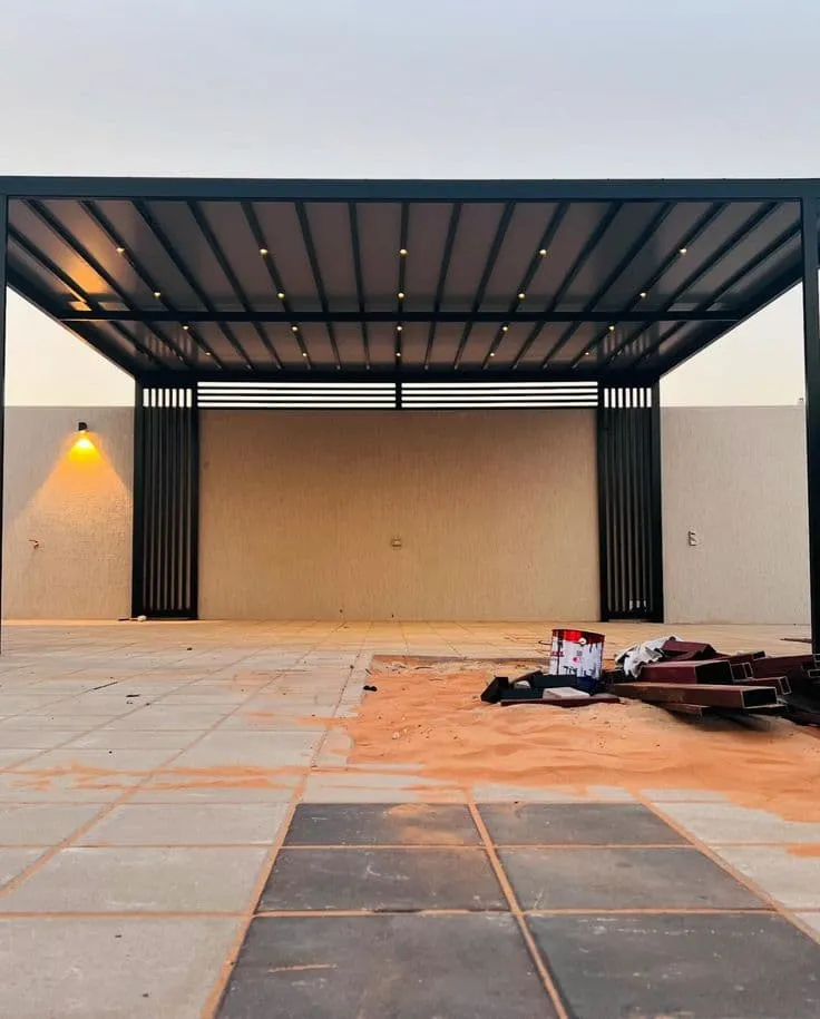 مظلات جلسات حي الرصيفة بمكة