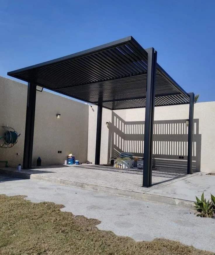 مظلات جلسات حي الرصيفة بمكة