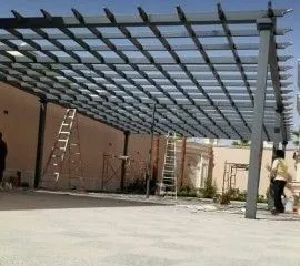 مظلات جلسات حي الرصيفة بمكة